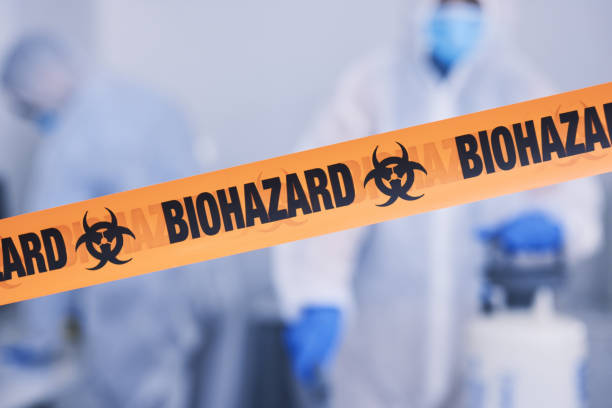 Professional Blood Cleanup technician working in Norwood, NC